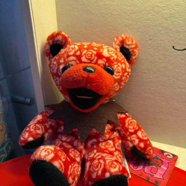 빈티지 그레이트풀 데드 댄싱베어 곰인형