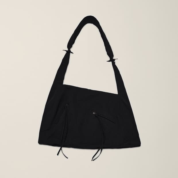 (M) 누마레ee GARMENT DYED 2 WAY TOTE 블랙