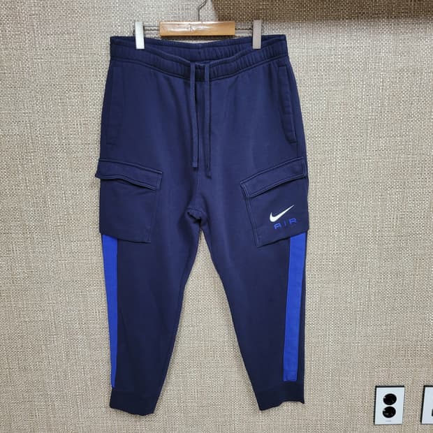 나이키 XL 기모 카고 조거 팬츠