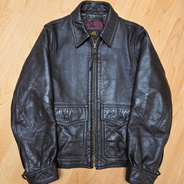 로스트월드(Lost Worlds) 플라이트 가죽 자켓