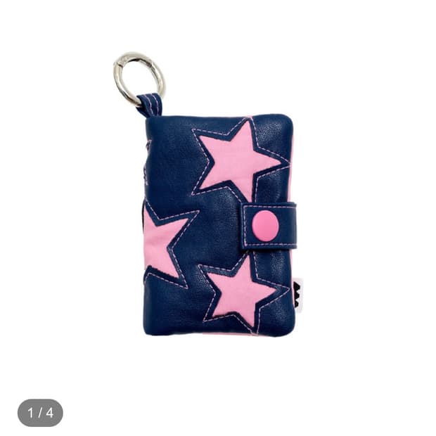 퍼피북클럽 럭키카드 북 핑크네이비