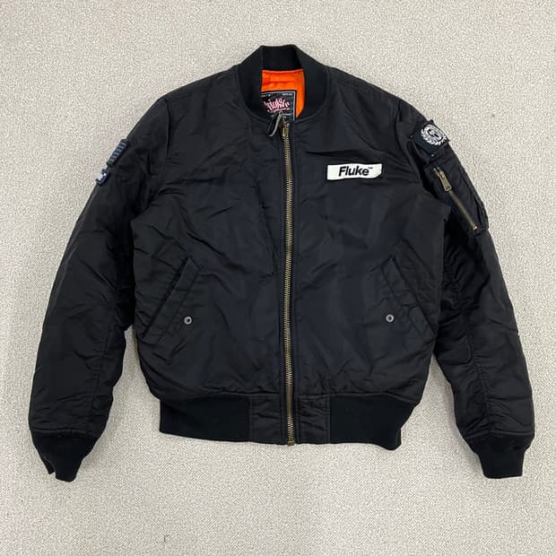 L 플루크 MA-1 항공점퍼 블루종 0202M1