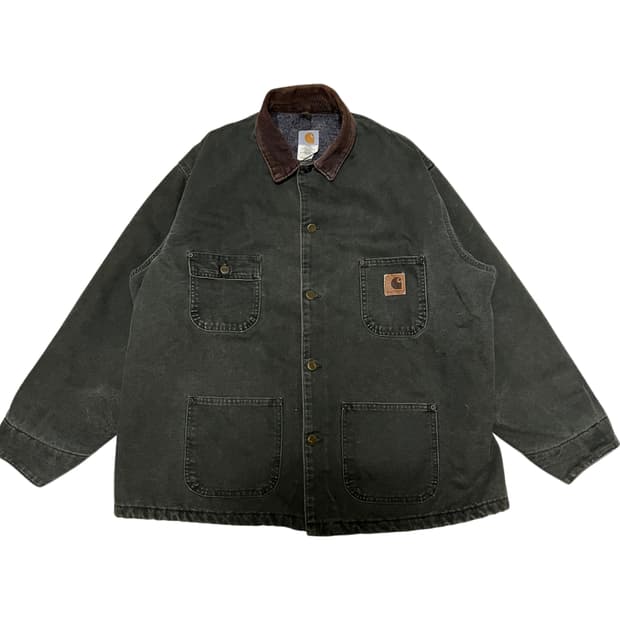 🧥 칼하트 블랭킷 라이닝 초어 코트 (C02 MOS)