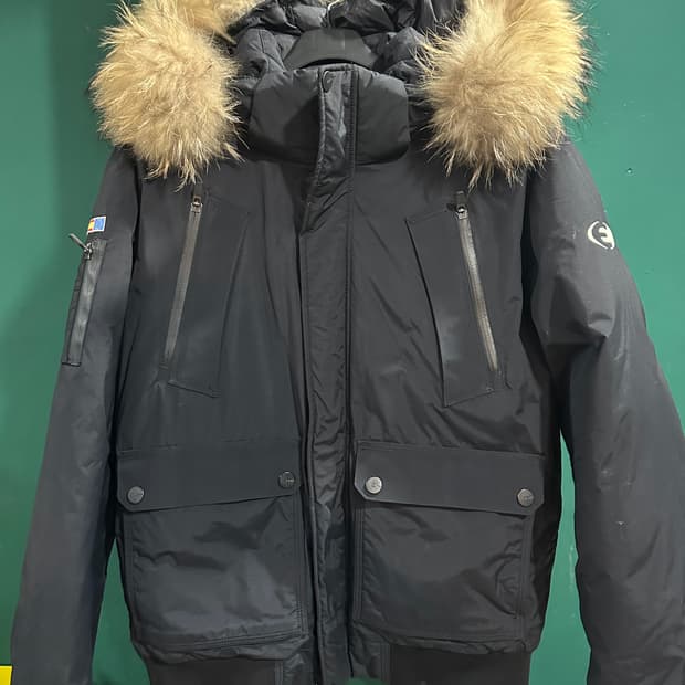 아이더 패딩 블랙XL