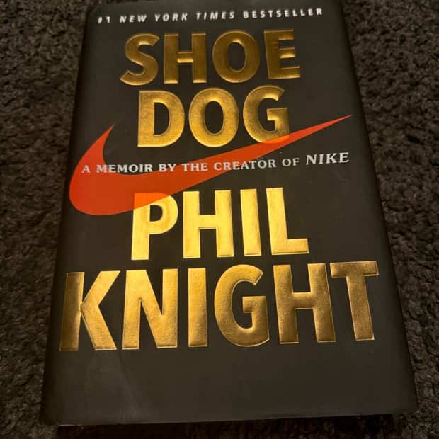 나이키 슈독 Shoe Dog 원서 하드커버