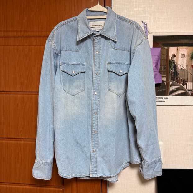 토니웩 데님셔츠