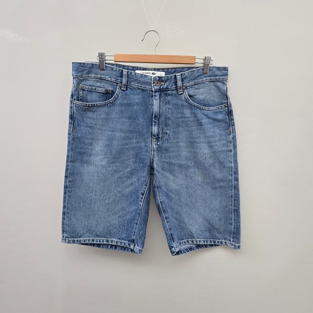 라코스테 정품 남성 데님 청반바지 (W33 / 슬림핏)