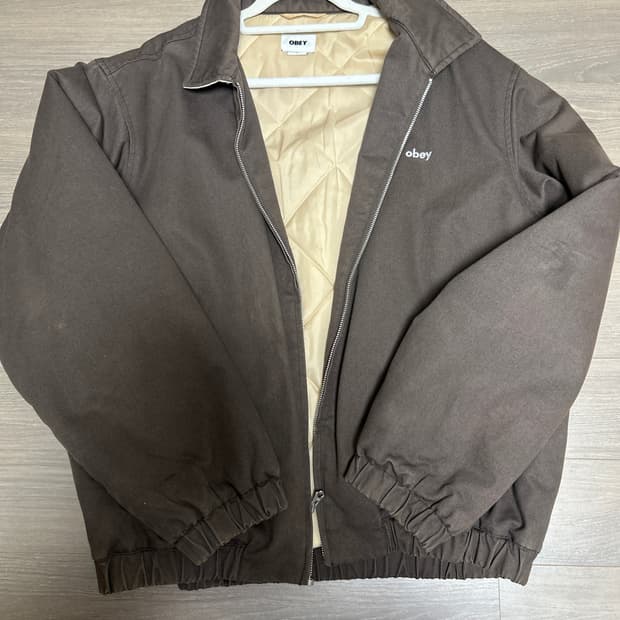 OBEY 블루종 자켓 L