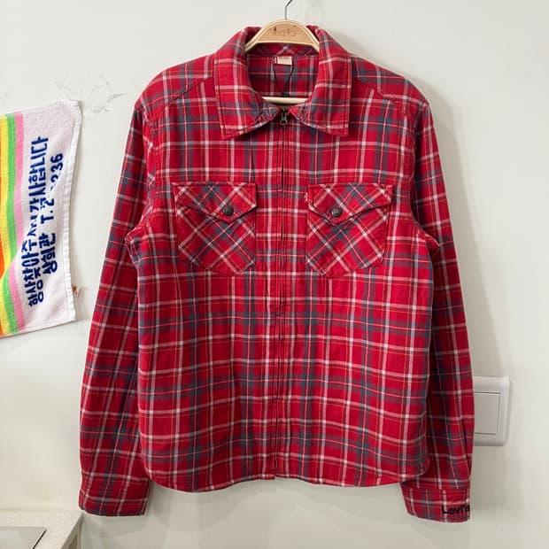 121 리바이스 누빔 셔츠 자켓