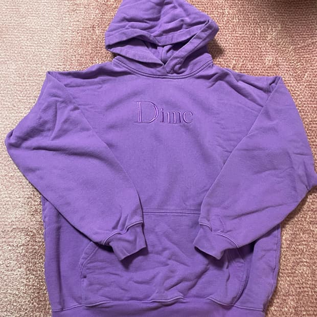 Dime 후드티 퍼플