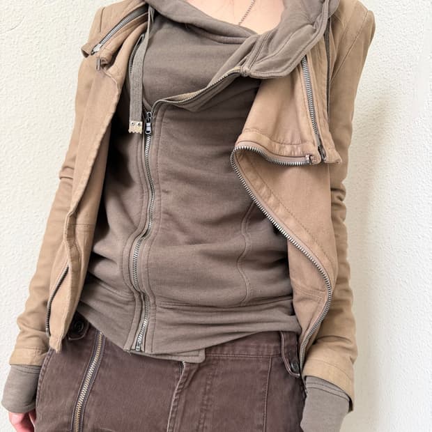 SYSTEM Asymmetric Draped Hood Rider JK