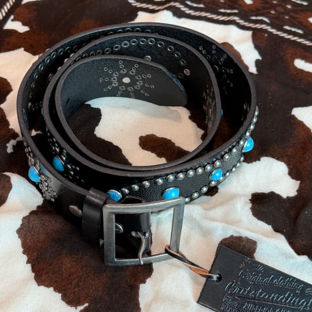 아웃스탠딩 웨스턴 스터드벨트 