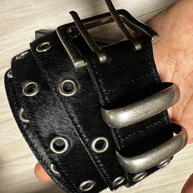 카미엔 x mjd 벨트 블랙