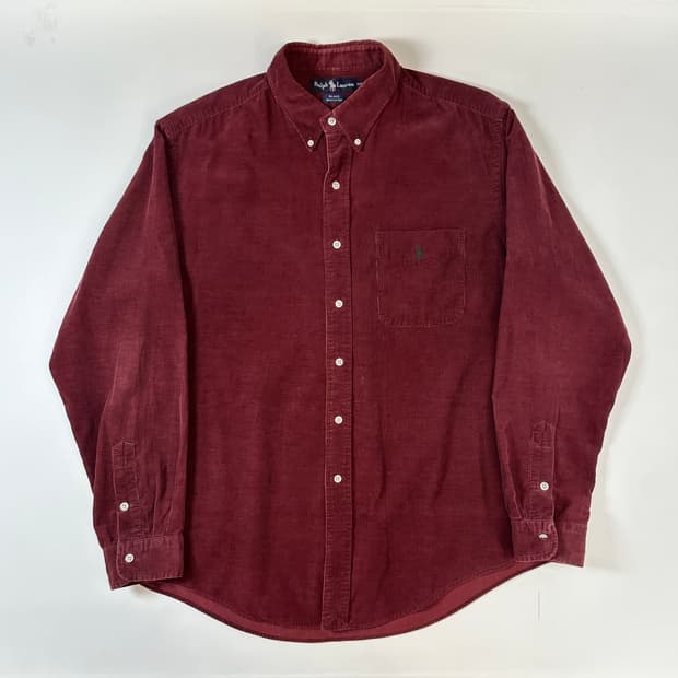 폴로90s 코듀로이 포켓 셔츠 105