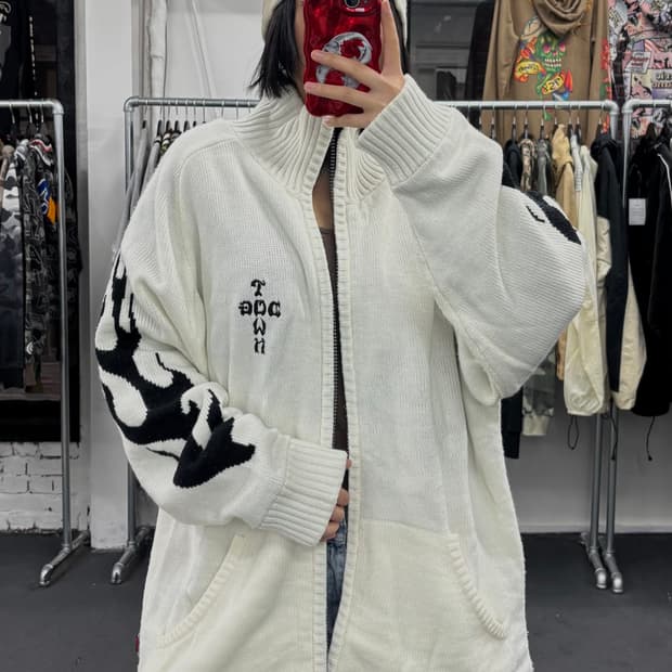 도그타운 블랙드래곤 니트집업