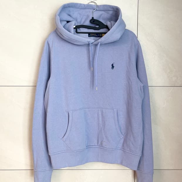 정품인증 가능 폴로 랄프로렌 라벤더 후드티 [M]