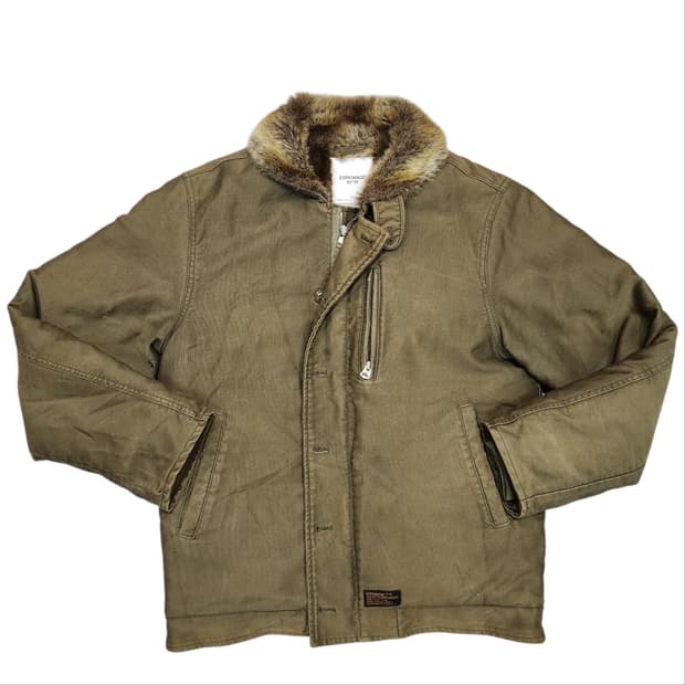 Espionage 퍼카라 밀리터리 자켓