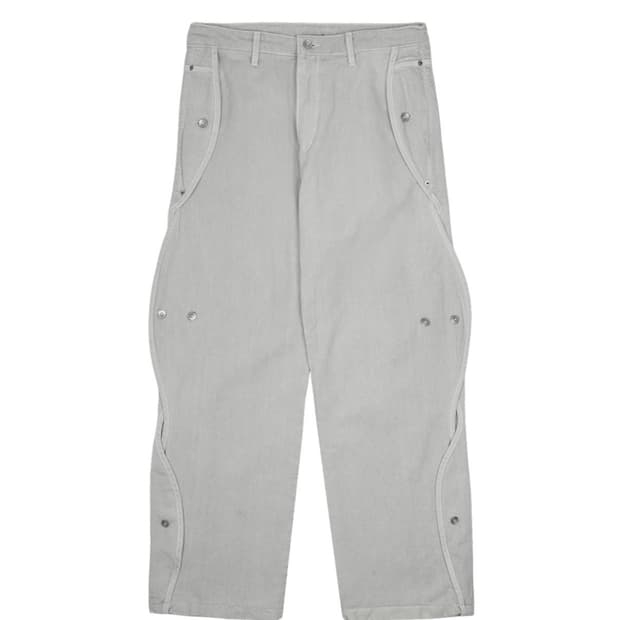 산산기어 코튼 웨이브 팬츠 그레이 1사이즈