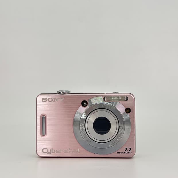 소니 사이버샷 Sony Cyber-shot DSC-W55 핑크
