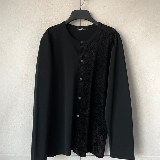 꼼데가르송 트리콧 가디건