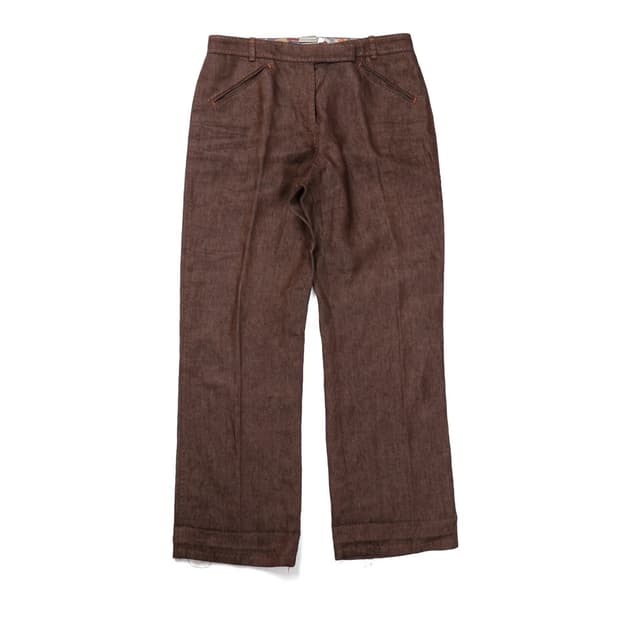 에르메스 Hermes Linen Trousers