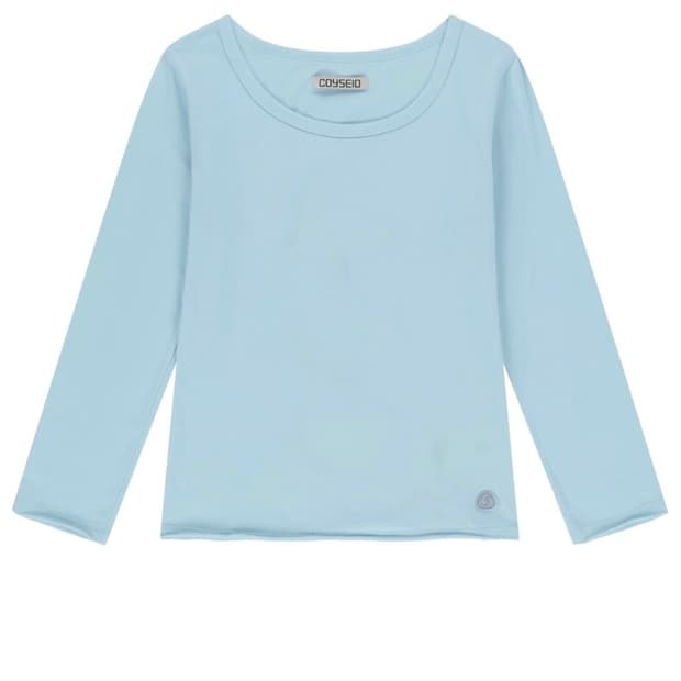 코이세이오 BACK CIRCLE CAFRI SLEEVES SKY BLUE