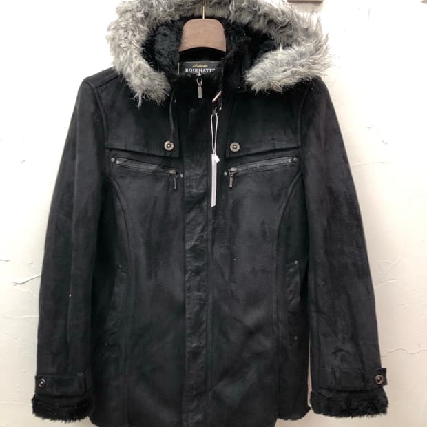 roushatte 스웨이드 파카