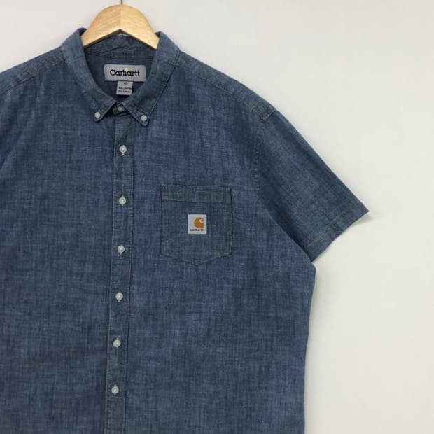 XL 칼하트 샴브레이 데님 셔츠