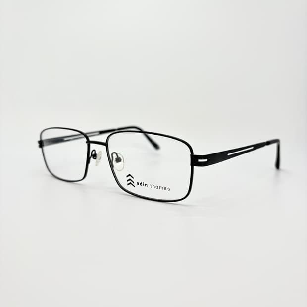 ADIN THOMAS 블랙 스퀘어 메탈테