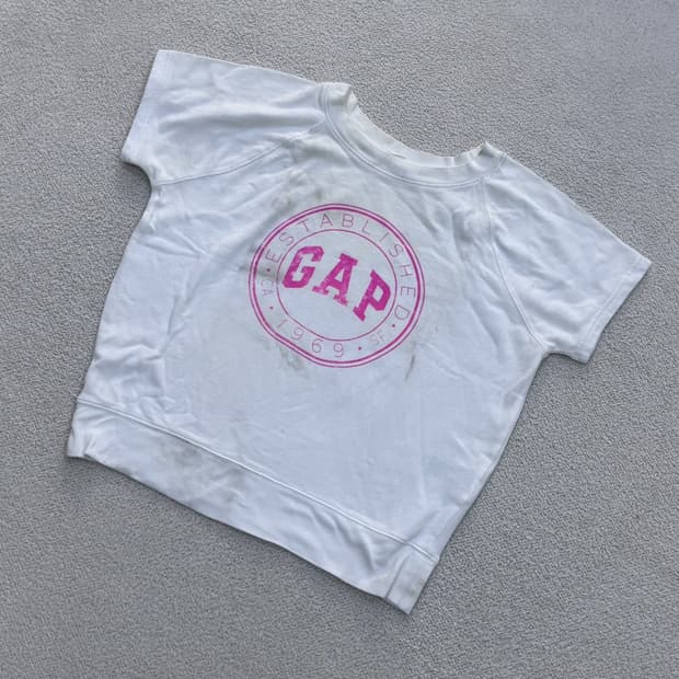 M 갭 여성 반팔 티셔츠 (오염확인) 0420E