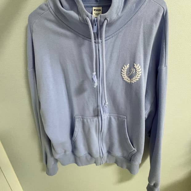 빅토리아 시크릿 핑크 후드집업