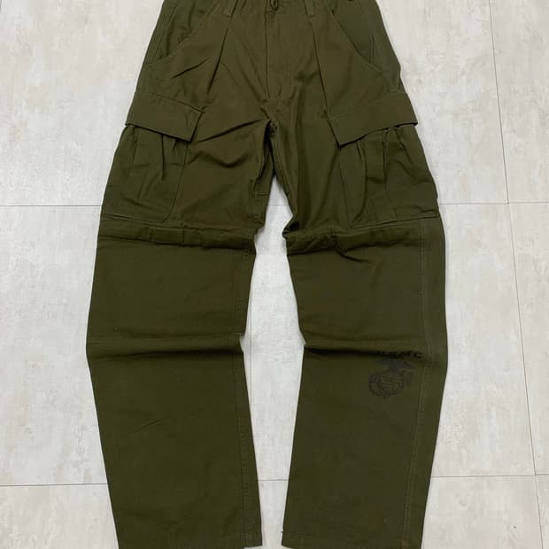 Two ancle 카키 카고팬츠 #61
