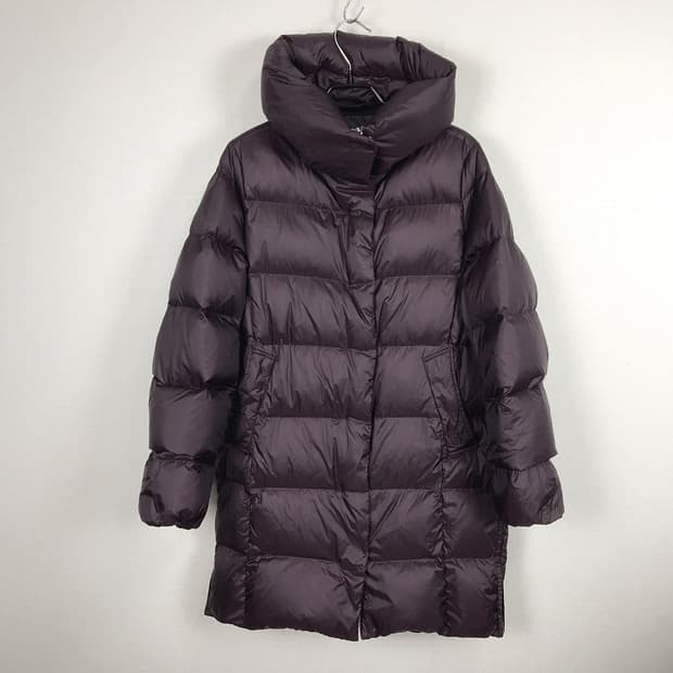 빈폴골프 경량 롱 다운 패딩 점퍼 여성90