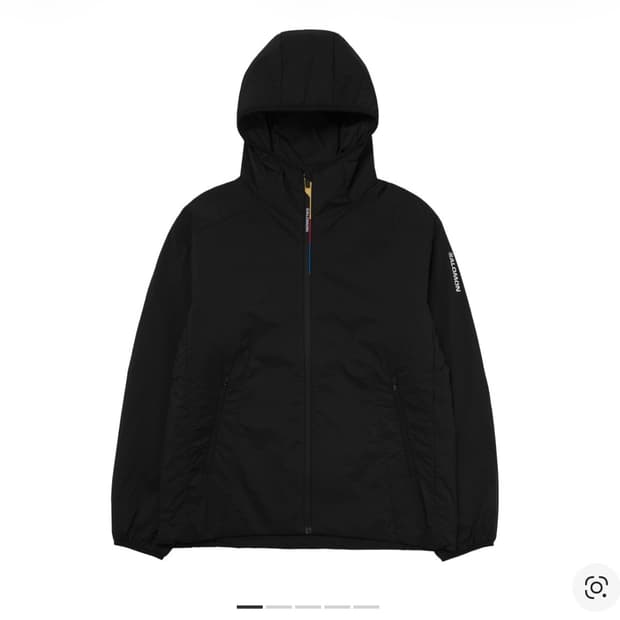 살로몬 모디세이 패딩 자켓 블랙 S