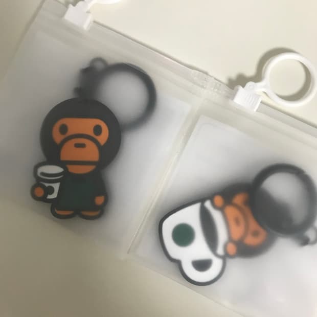 스타벅스 베이프 마일로 키링 일괄