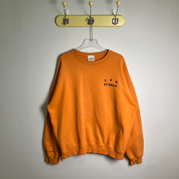 아이앱 스튜디오 X 두산 로고 맨투맨 XL