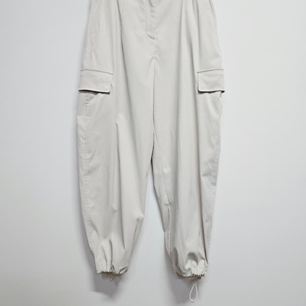 말본 아이보리 카고 조거팬츠 여성 바지