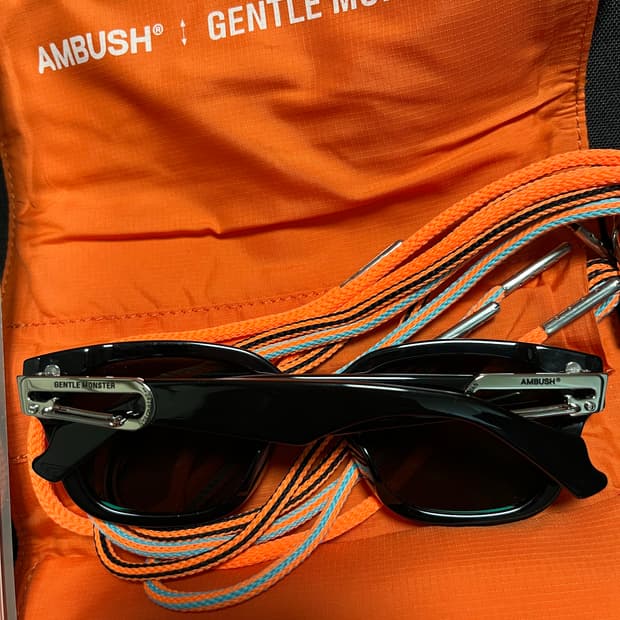 젠틀몬스터 앰부쉬 콜라보 카라비너 선글라스