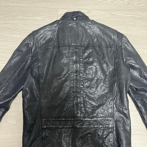 빈티지 릭오웬스맛 레더 자켓