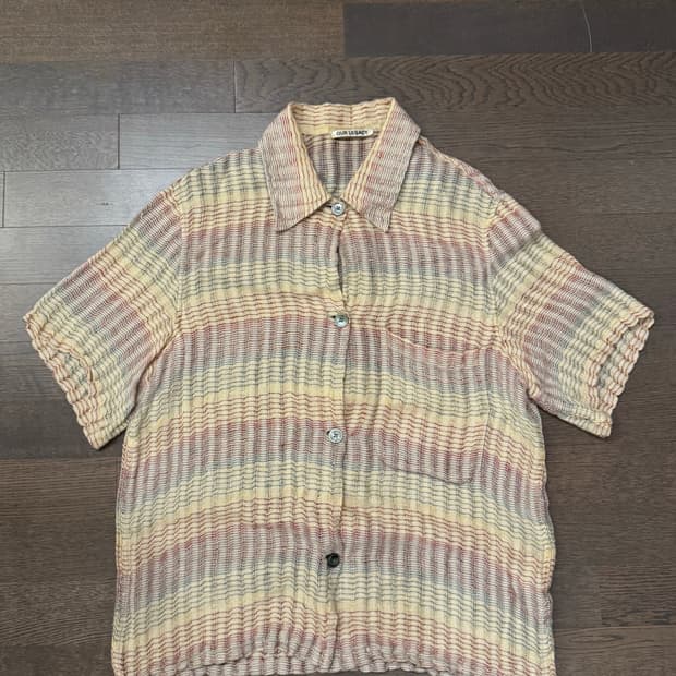 아워레가시 린넨셔츠