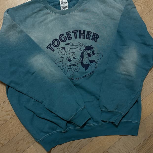 아노니모아노니마 와일드동키 콜라보 투게더 맨투맨