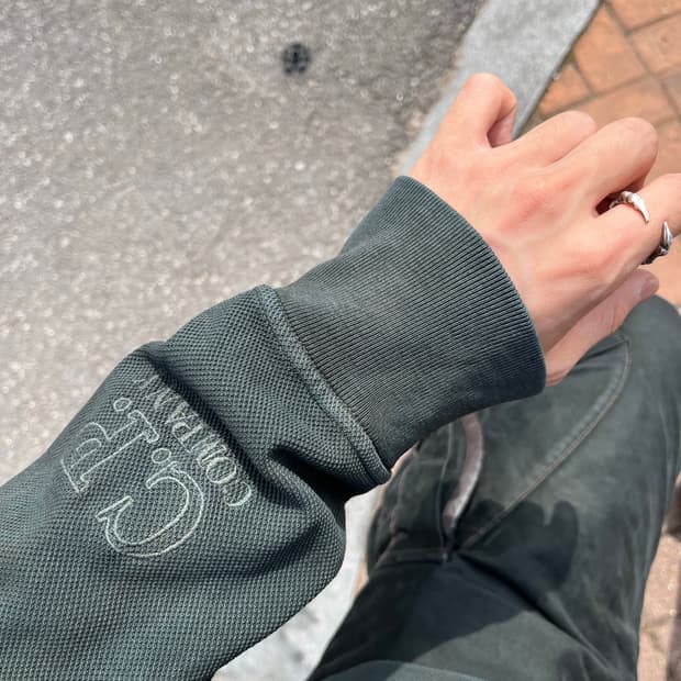 04ss CP컴퍼니 소매자수 하프집업