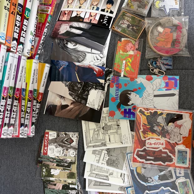 체인소맨 만화책 1~12권, 룩백, 소설, 일어책, 단편집 & 굿즈 일