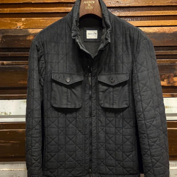 아르마니 꼴레지오니 퀼팅자켓