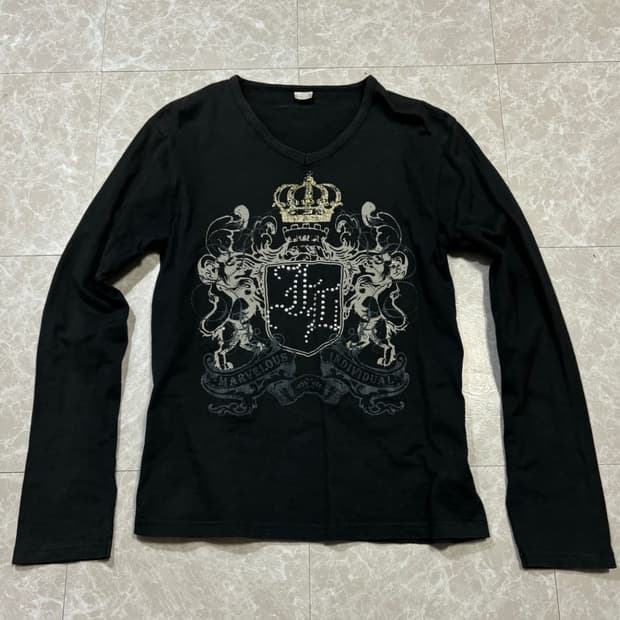 Y2K Gothic Print Sleeve