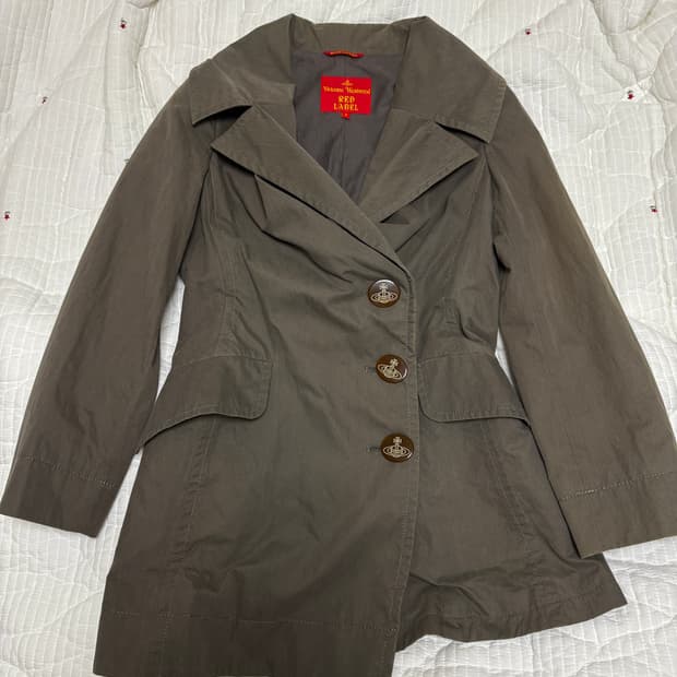 비비안웨스트우드 자켓 카키(3사이즈)