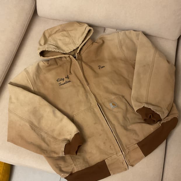 Carhartt faded duck active jacket j131