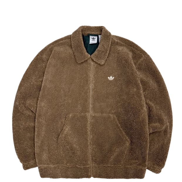 아디다스 루즈핏 플리스 브라운 (XXL) 