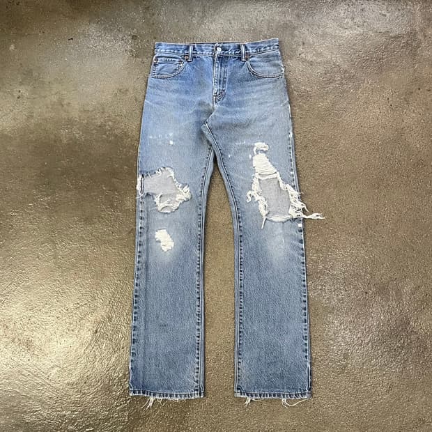 Levis517 데미지 부츠컷 (30““)