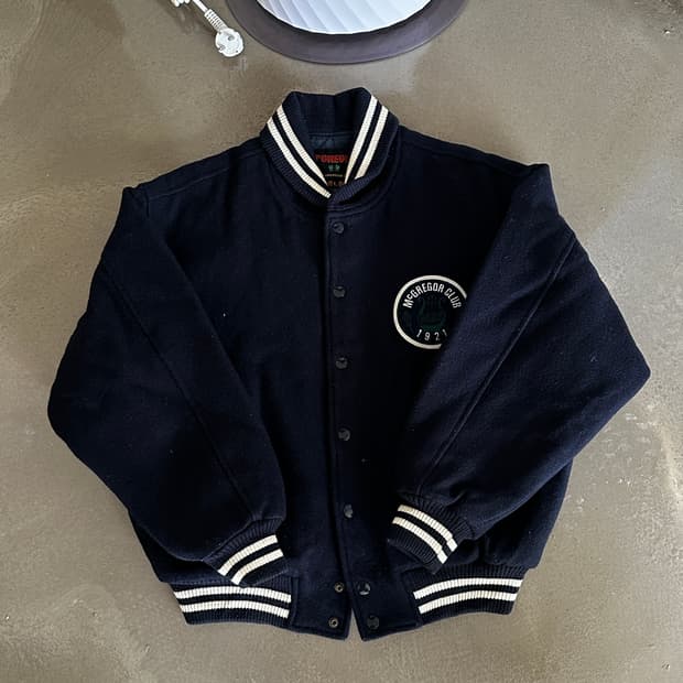 맥그리거 울 바시티 자켓